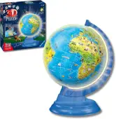 Puzzle 3D Globo Terráqueo con Luz Ravensburger