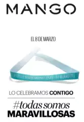 Pulsera GRATIS por el día de la mujer en Mango Pulsera GRATIS por el día de la mujer en Mango