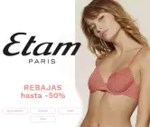 Rebajas de hasta el 50% de dto. en Etam