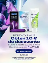 Cupón de 10€ en compras +30€ en TODO Durex