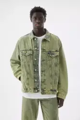 Chaqueta vaquera Oversize efecto Overdye Chaqueta vaquera Oversize efecto Overdye