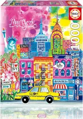 Puzzle 1000 Piezas Nueva York by Car Pintos Educa