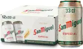12 Latas x 33cl San Miguel Especial Lager