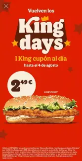 Hamburguesa Long Chicken [SOLO HOY]