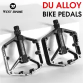 Pedales WEST BIKING de aleación de aluminio