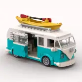 MOC Coche Técnico T1 Camper Van