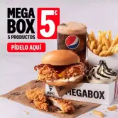 Megabox de KFC (5 Productos)
