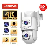 Cámara de seguridad exterior Lenovo con lente Dual