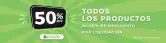 Liquidación en toda la web: 50% de Dto. 