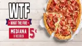 WTF en Pizza Hut pizza mediana