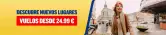  Ofertas en vuelos en Ryanair desde 24,9€