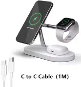 Soporte cargador 3 en 1 para iPhone + Watch + Airpods
