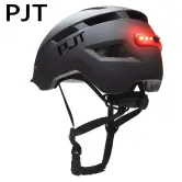 Casco de ciclismo con luz trasera