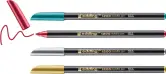 4 rotuladores de color metálico edding 1200