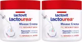 2x400ml Lactovit Mousse Crème Hidratante Lactourea