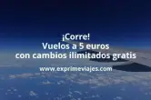 Vuelos desde 5€ con Volotea