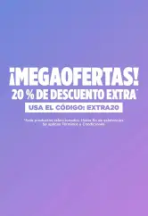 Hasta 50% Dto. + 20% Extra aplicando el código de Dto.