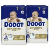 116 Pañales Dodot Sensitive Talla 1