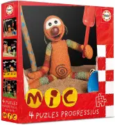 Set 4 Puzzles Infantiles Progresivos Educa