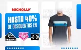 40% de Dto. en DC Shoes, ROXY y QuikSilver