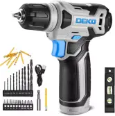  Atornillador Inalámbrico DEKO 8V + Accesorios