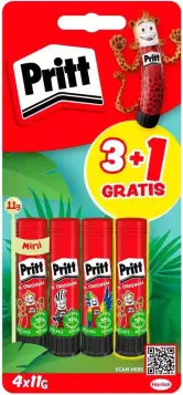 4 barras de pegamento Pritt de 11g
