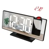 Reloj despertador de proyección multifunción   dormitorio