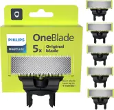  5 Cuchillas de Recambio Philips OneBlade