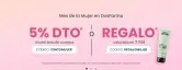 5% de Dto y regalo valorado en 7,9€ en Dosfarma 