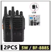 2  Walkie Talkie 5W Baofeng 888S