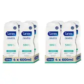 8x 600 ml Gel de Ducha Sanex