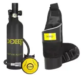 Tanque de oxígeno recargable 1L para buceo