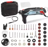 Mini Amoladora Workpro 130W con 182 Accesorios