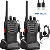 2 Walkie-talkies Baofeng