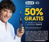 Reembolso del 50% en Cepillos y Recambios Oral-B
