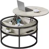 Mesa centro redonda elevable Yitahome