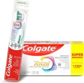 2 tubos de pasta dental + cepillo Colgate Total