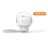Ventilador de techo portátil LED 7200mAh