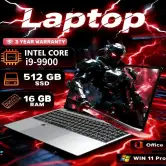 Portátil Intel Core i9-9900 16GB + 256GB