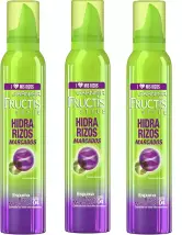 3x Espuma Hidra rizos Garnier 200ml