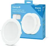 2 Downlight LED Empotrable 22cm 18W