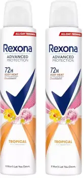 Desodorante aerosol mujer tropical Rexona   200ml 