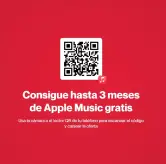 Obtén hasta 3 meses de Apple Music
