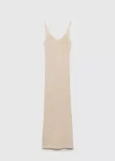 Vestido punto crochet