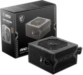 Fuente de alimentación MSI mag 650W 80+ Bronze