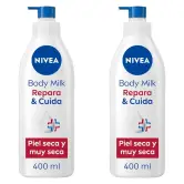  2 Nivea Repara & Cuida Body Milk 400 ml