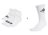 6 pares de calcetines cortos Adidas Trefoil Liner