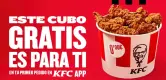 Cubo GRATIS en pedidos de más de 10€ en KFC