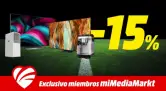 15% Dto. EXTRA en TV y pequeños electrodomésticos (Con miMediamarkt)