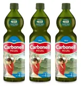 3x Aceite de Oliva Virgen Extra Picual Carbonell 1L